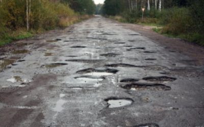 I f**king hate potholes!