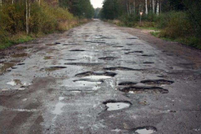 I f**king hate potholes!