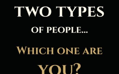 There Are Two Types of People in This World…